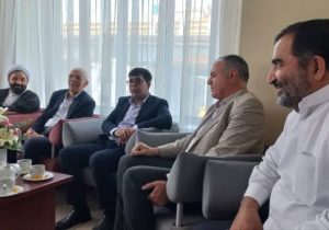 دیدار مسئولان بلند پایه شهرستان هشترود با خیر کشوری و استانی