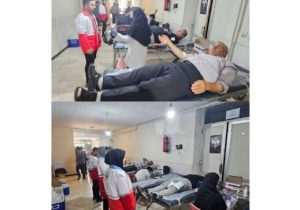 اهدای ۱۳۶ واحد خون سالم توسط جوانان و داوطلبان هشترود