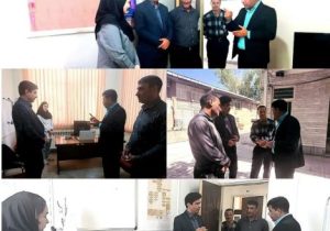 بازدید فرماندار هشترود از مرکز بهداشت شماره ۲