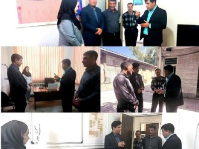 بازدید فرماندار هشترود از مرکز بهداشت شماره ۲