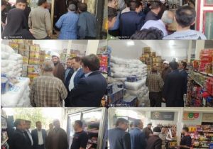 بازدید میدانی دادستان هشترود از واحد‌های صنفی