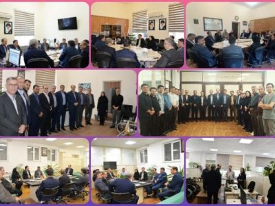 بازدید مدیرکل از دفتر حراست و معاونت فناوری اطلاعات و امنیت فضای مجازی