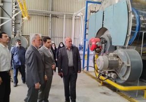 بازدید مدیرکل گمرک جلفا از بزرگترین کارخانه کاغذ سازی مناطق آزاد ایران