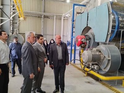 بازدید مدیرکل گمرک جلفا از بزرگترین کارخانه کاغذ سازی مناطق آزاد ایران