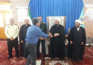 عضو فعال ستاد نماز جمعه و خبرنگار آرمان تبریز در هشترود تجلیل شد