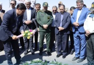 یادمان شهدای بمباران مراغه کلنگ‌زنی شد