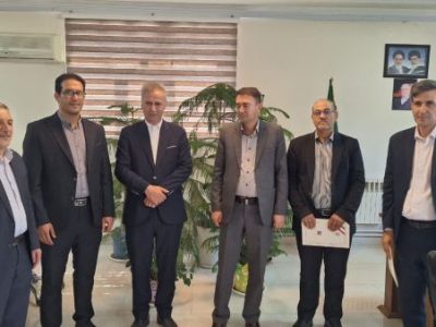 تودیع و معارفه رئیس اداره راهداری و حمل و نقل جاده‌ای شهرستان عجب‌شیر