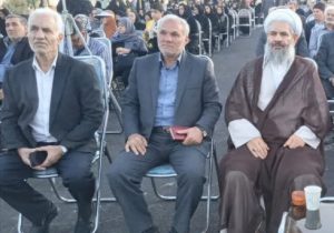 برگزاری اولین مراسم یادبود رزمندگان در قطعه رزمندگان آرامستان گلشن زهرا مراغه