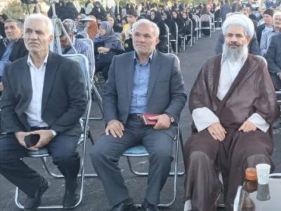 برگزاری اولین مراسم یادبود رزمندگان در قطعه رزمندگان آرامستان گلشن زهرا مراغه