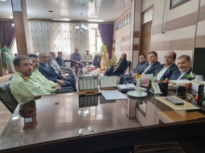 اعلام آمادگی حاج محمد ملکی بازرس هیات مدیره مرکز وکلای آذربایجانشرقی بر همکاری با نیروی انتظامی منطقه مراغه