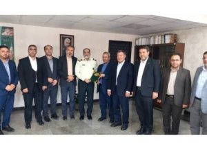 دیدار مدیران شهرک‌های صنعتی آذربایجان شرقی با فرمانده انتظامی استان