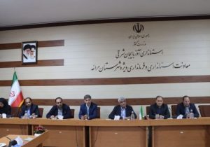 نشست بانوان کار آفرین مراغه با دکتر امینیان فرماندار ویژه شهرستان مراغه