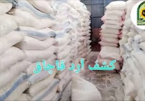 کشف آرد قاچاق به ارزش ۲۵۰میلیون ریال در هشترود