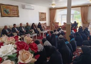 برگزاری یادواره خانگی در منزل اولین استاندارشهید نظام اسلامی مالک رحمتی