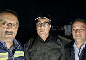 بازدید شبانه فرماندار هشترود از ایستگاه‌های توزیع گاز طبیعی شهرستان