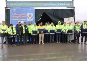 حضور نقش آفرین شرکت گاز در مانور سراسری زلزله آذربایجان شرقی