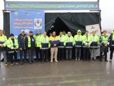 حضور نقش آفرین شرکت گاز در مانور سراسری زلزله آذربایجان شرقی
