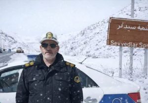 کندی و دشواری تردد در محور میانه – هشترود به دلیل شرایط نامساعد جوی