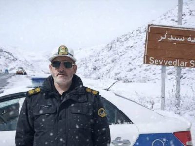 کندی و دشواری تردد در محور میانه – هشترود به دلیل شرایط نامساعد جوی