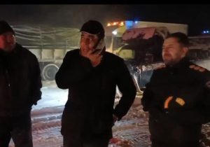 “اتوبان تبریز-زنجان به دلیل کولاک مسدود شد”