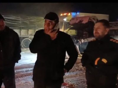 “اتوبان تبریز-زنجان به دلیل کولاک مسدود شد”