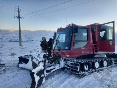اعلام شرایط بحرانی در شهرستان چاراویماق در پی بارش شدید برف و بروز ؛