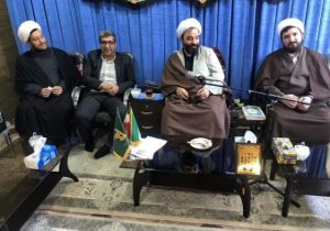 دیدار روسا ی دادگستری و دادستان هشترود با امام جمعه