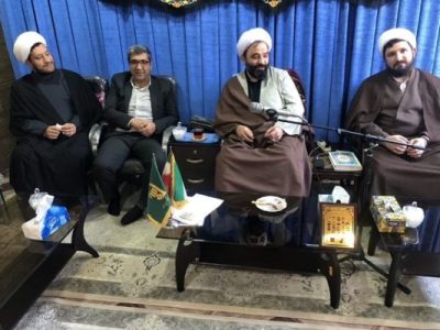 دیدار روسا ی دادگستری و دادستان هشترود با امام جمعه