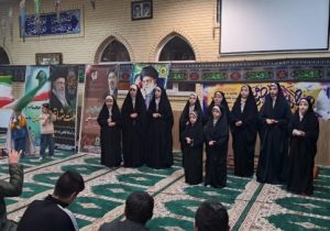گزارش مراسم بزرگداشت ولادت حضرت معصومه (س) و روز دختر با حضور رئیس عقیدتی سیاسی ف.ا.ا.آ.شرقی
