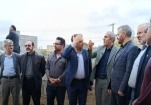 بازدید از پروژه های عمرانی شهرداری هشترود
