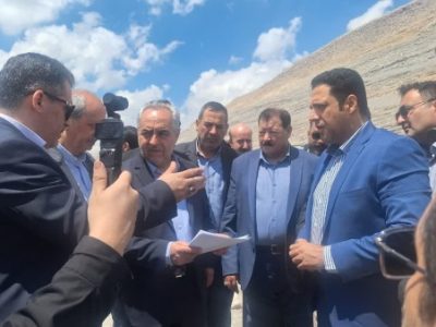 بازدید استاندار و رئیس سازمان مدیریت و برنامه‌ریزی آذربایجان شرقی از قطعه ۶ آزادراه تبریز &#۸۲۱۱; ارومیه