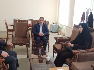 دیدار معاون مدیر کل بهزیستی استان با معاون فرماندار هشترود