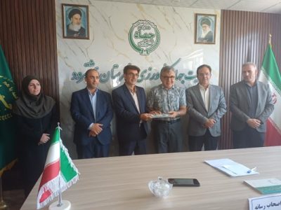 تجلیل مدیریت جهاد کشاورزی هشترود از خبرنگار آرمان تبریز