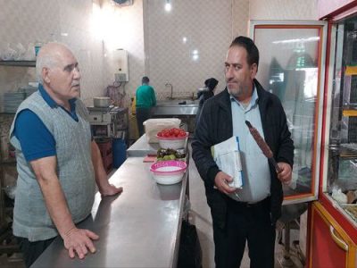 بازدید مشترک اداره دامپزشکی و شبکه بهداشت و درمان از رستوران ها و غذا خوری های شهرستان هشترود