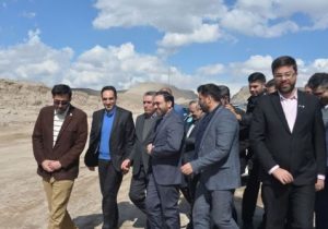 بازدید استاندار آذربایجان شرقی از عملیات اجرایی پروژه رمپ دسترسی به پارک علم و فناوری اذربایجان شرقی