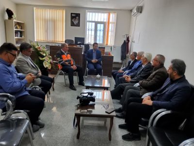 تجلیل خانه توسعه آذربایجان و جمعیت طرفداران ایمنی راههای استان از قاضی نو گرای دادگاه سراجومراغه