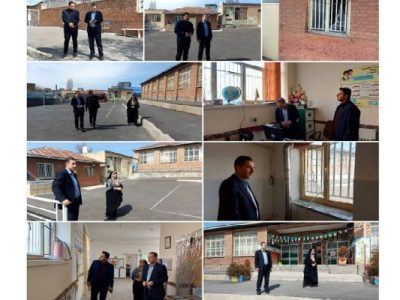 مدیر آموزش و پرورش هشترود از مدرسه شهید مطهری بازدید کرد