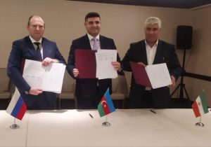 امضای سند همکاریهای گمرکی در حوزه ترانزیت بین معاونین روسای گمرکات ایران، روسیه و آذربایجان