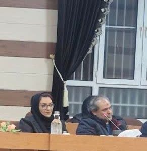 گزارش عملکرد رئیس انجمن نویسندگان مراغه در نشست هم اندیشی هنرمندان و اصحاب فرهنگ و هنر مراغه