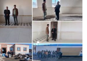 بازدید از پروژه پنج‌کلاسه روستای یانیق؛ بهره‌برداری تا پایان سال جاری
