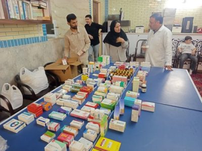 ویزیت پزشکی ۳۵۰ شهروند در اردوی جهادی شهرداری منطقه ۲ در شمس‌آباد تبریز