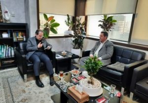 دیدار با معاون وزیر صمت و مدیرعامل سازمان صنایع کوچک و شهرک‌های صنعتی ایران