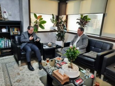 دیدار با معاون وزیر صمت و مدیرعامل سازمان صنایع کوچک و شهرکهای صنعتی ایران