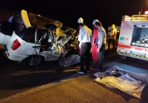 تصادف مرگبار در محور زنجان؛ یک نفر جان باخت و دو نفر مصدوم شدند
