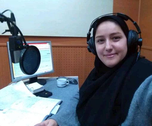 هاله فرشاد گوینده برنامه رادیویی کندیمیز آذربایجان شرقی ، گوینده برتر کشور شد