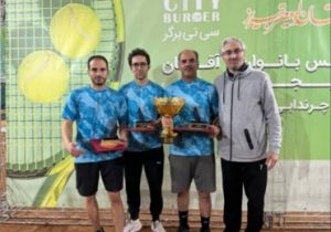 آذرمهر، فاتح سومین دوره لیگ تنیس آذربایجان شرقی شد