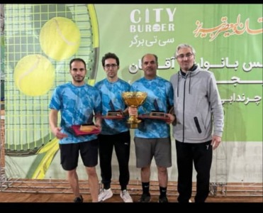 آذرمهر، فاتح سومین دوره لیگ تنیس آذربایجان شرقی شد