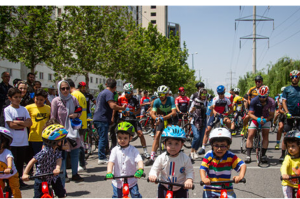 ۲۰ هزار دوچرخه سوار در جشنواره بناب رکاب زدند