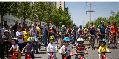 ۲۰ هزار دوچرخه سوار در جشنواره بناب رکاب زدند