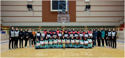 اقدمی بر صدر بسکتبال زیر ۱۴ سال دختران آذربایجان شرقی